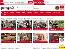 Tablet Screenshot of grillstyle.de